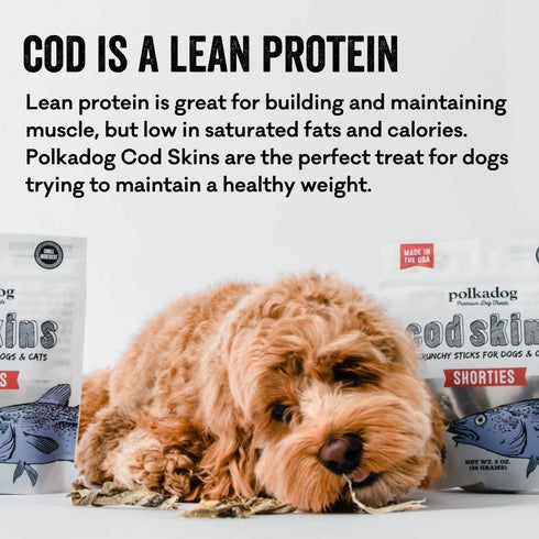 Polkadog Cod Skins Shorties 2 oz